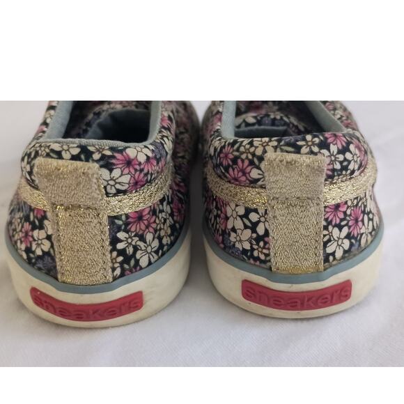 See Kai Run Kristin Floral sneakers little girls/ toddlers Size 11 - Picture 5 of 10